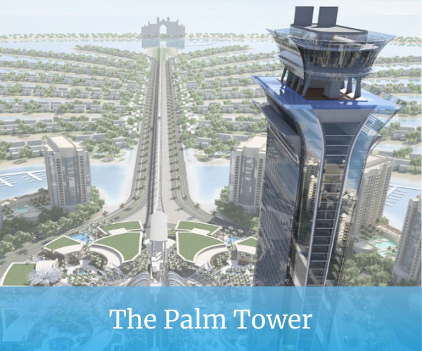The Palm Tower come to life in Palm Jumeirah